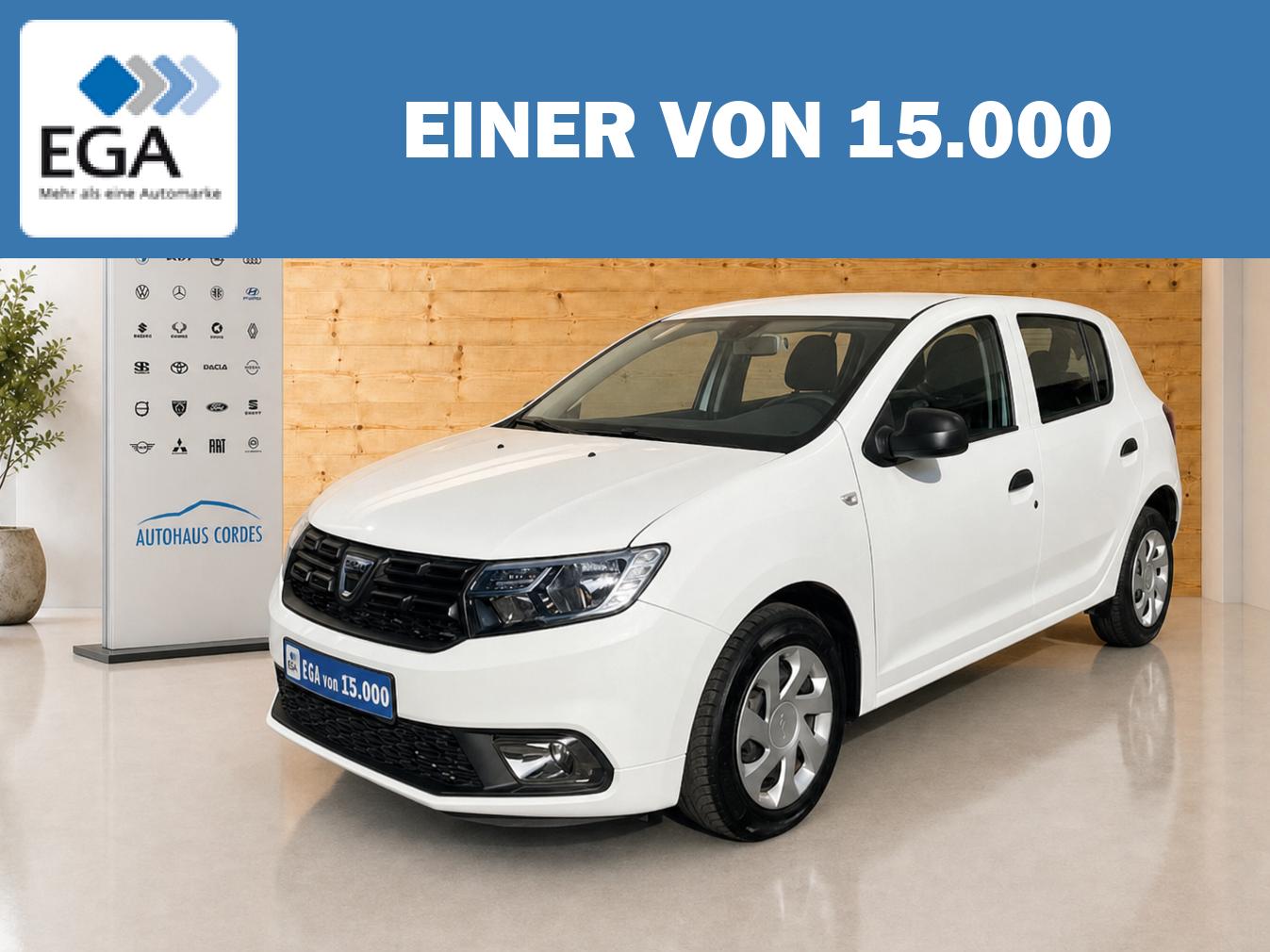 Dacia Sandero LIMOUSINE SCe 75 SERVO*KLIMA*RADIO*BTH*EFH*ZFVB